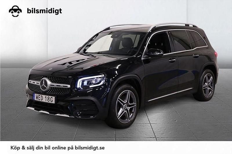 Svart Begagnad 2020 Mercedes GLB200 AMG SUV | 359 900 kr (Marknadspris) - Bild 1/3