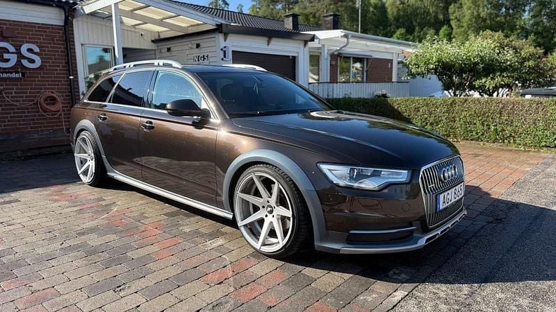 Brun Begagnad 2014 Audi A6 Allroad Kombi | 164 500 kr (Marknadspris) - Bild 1/4