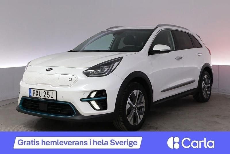 Vit Begagnad 2021 Kia e-Niro Advance SUV | 227 990 kr (Bra pris) - Bild 1/4