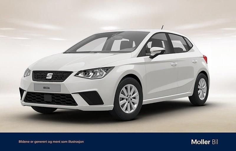 Vit Begagnad 2020 Seat Ibiza | 139 900 kr (Marknadspris) - Bild 1/1