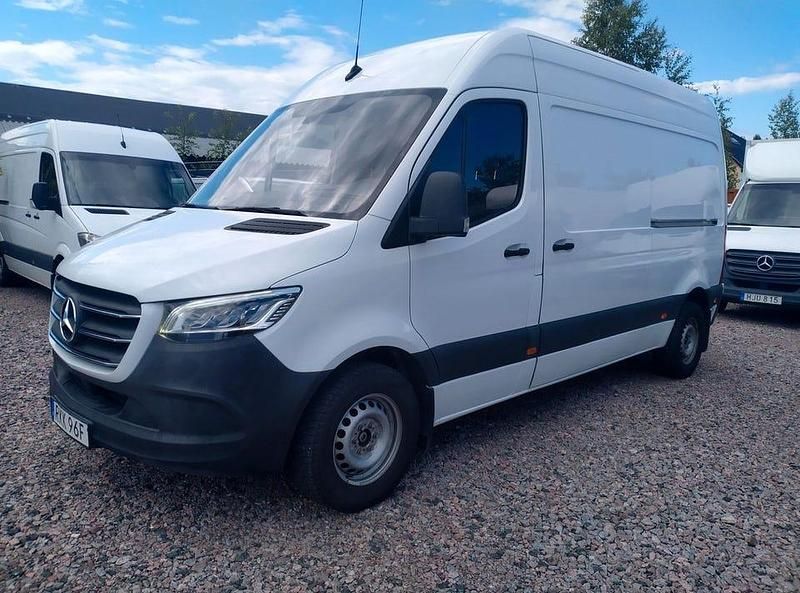 Vit Begagnad 2019 Mercedes Sprinter Van | 299 500 kr - Bild 1/4