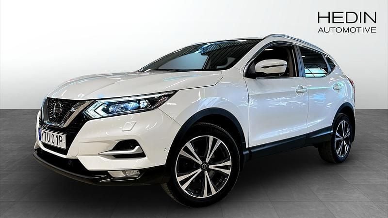 Vit Begagnad 2019 Nissan Qashqai 360º SUV | 199 900 kr (Marknadspris) - Bild 1/4