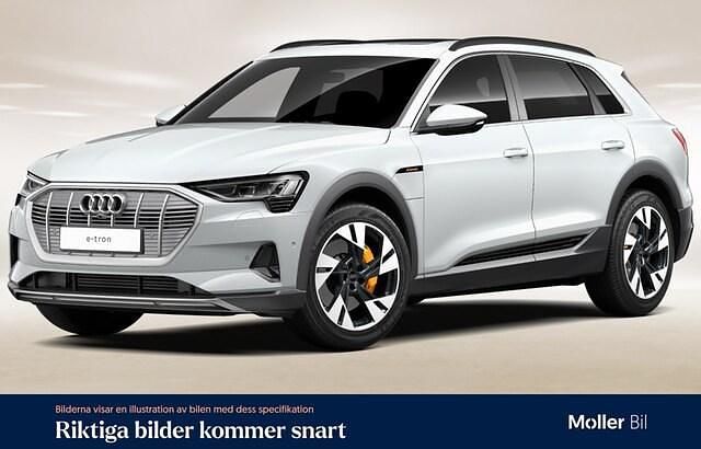 Glaciärvit metallic Begagnad 2021 Audi e-tron Proline SUV | 304 900 kr (Bra pris) - Bild 1/4