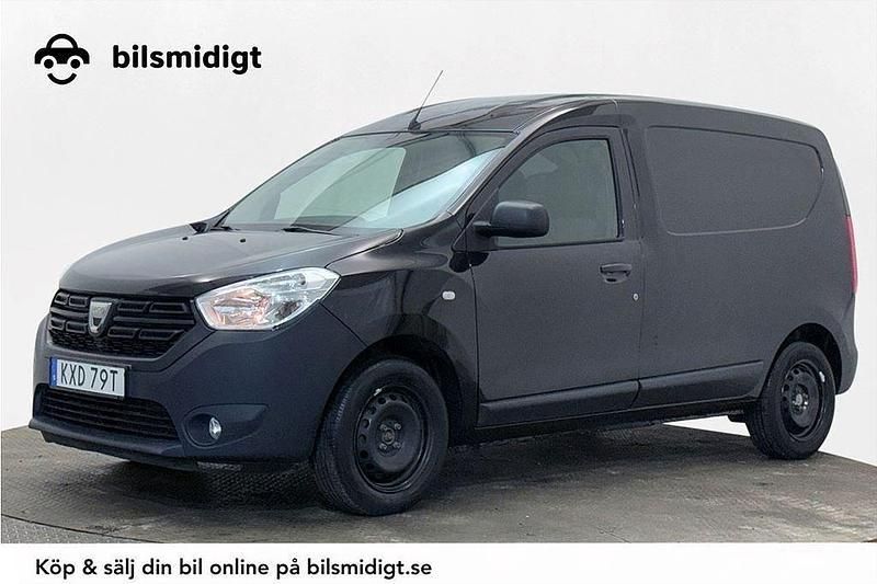 Svart Begagnad 2021 Dacia Dokker Express Van | 89 900 kr (Bra pris) - Bild 1/3