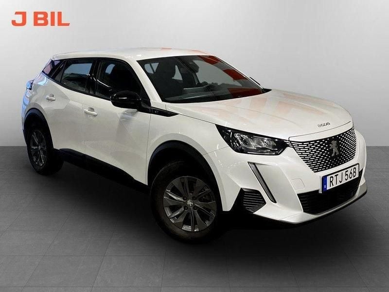Vit Begagnad 2022 Peugeot e-2008 Active SUV | 189 900 kr (Marknadspris) - Bild 1/3