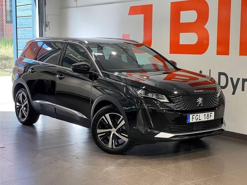 Svart Begagnad 2023 Peugeot 5008 GTi Minibuss | 319 900 kr (Marknadspris) - Bild 1/4