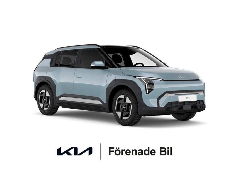 Blå (frost blue) Ny 2024 Kia EV3 SUV | 473 000 kr (Dyr) - Bild 1/4