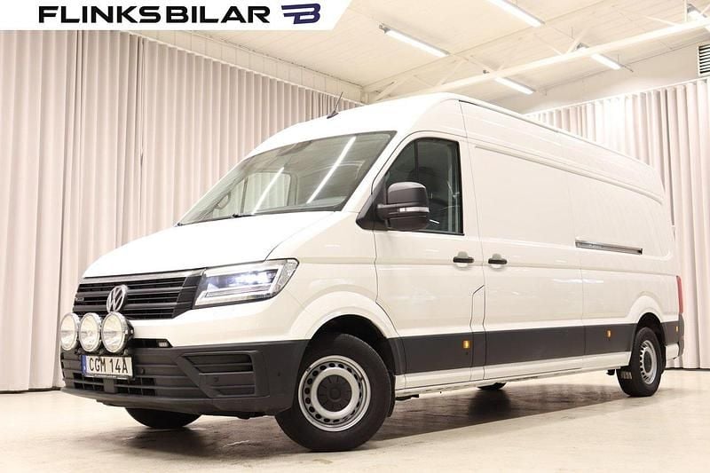 Vit Begagnad 2020 VW Crafter Van | 379 800 kr (Marknadspris) - Bild 1/4