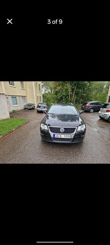 Svart Begagnad 2008 VW Passat Sportline Kombi | 29 900 kr (Bra pris) - Bild 1/4