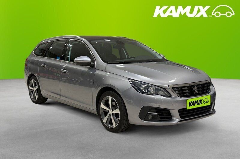 Grå Begagnad 2017 Peugeot 308 Allure Kombi | 118 900 kr (Marknadspris) - Bild 1/4