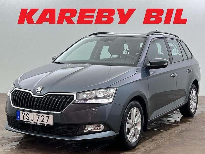 Grå metallic Begagnad 2018 Skoda Fabia Style Kombi | 118 900 kr (Marknadspris) - Bild 1/3