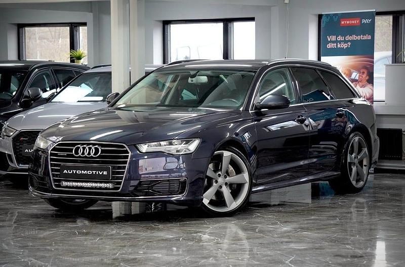Blå Begagnad 2015 Audi A6 Comfort Kombi | 159 900 kr (Marknadspris) - Bild 1/4