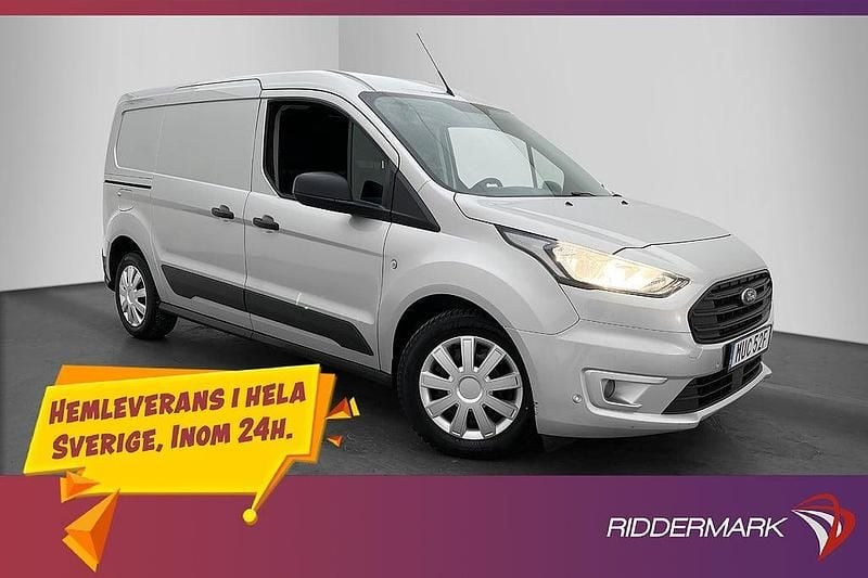 Grå Begagnad 2021 Ford Transit Pickup | 149 800 kr - Bild 1/3