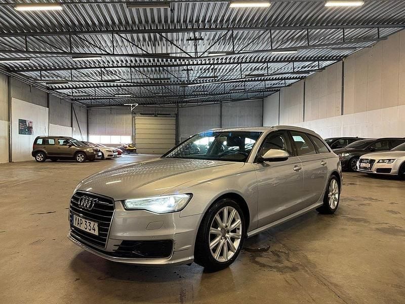 Silver Begagnad 2015 Audi A6 Sport Kombi | 129 900 kr (Marknadspris) - Bild 1/4