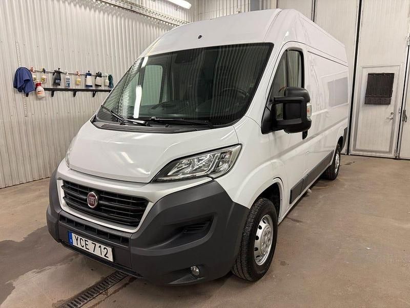 Vit Begagnad 2016 Fiat Ducato Van | 125 000 kr (Marknadspris) - Bild 1/4