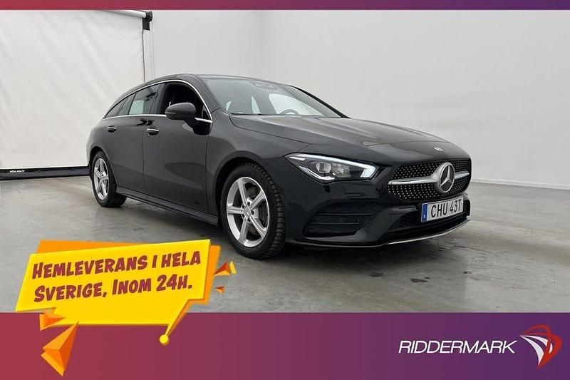 Begagnad Mercedes CLA220 Shooting Brake AMG 190 HK (139 kW) 2019 Svart Kombi