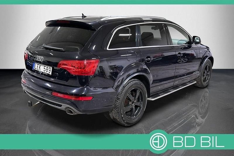 Begagnad Audi Q7 S-Line 245 HK (180 kW) 2013 Svart SUV