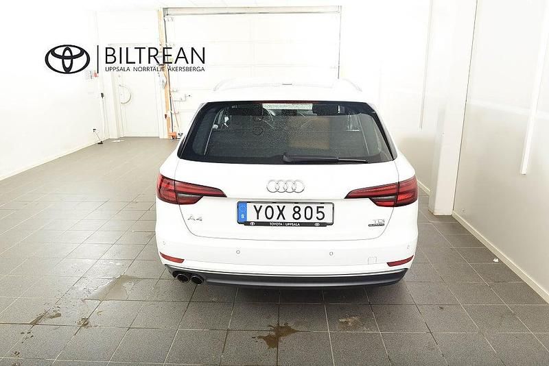 Begagnad Audi A4 Sport 190 HK (139 kW) 2018 Vit Kombi
