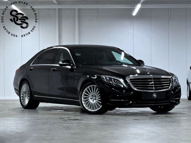 Svart Begagnad 2015 Mercedes S350 Sedan | 329 900 kr (Lite dyr) - Bild 1/4