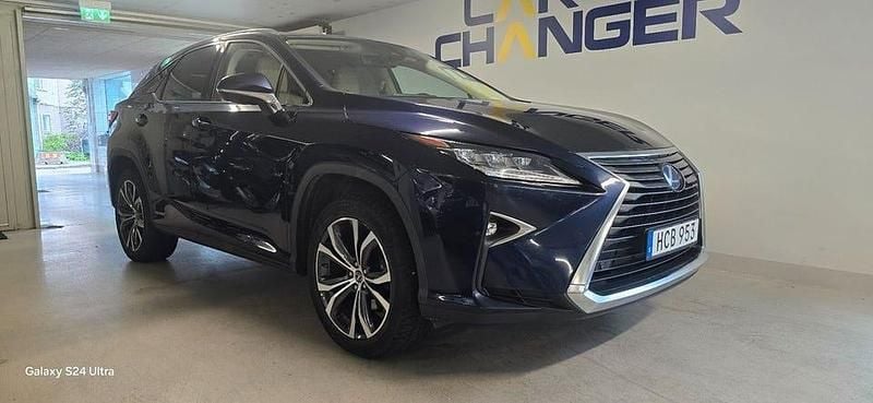 Begagnad Lexus RX450h Executive Line 313 HK (230 kW) 2018 Mörkblå (blå) SUV
