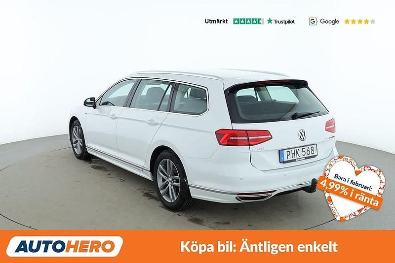 Begagnad VW Passat Highline 192 HK (141 kW) 2017 Vit Kombi