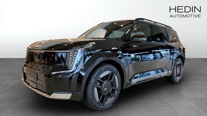 Svart (black) Ny 2025 Kia EV9 3 SUV | 877 900 kr (Lite dyr) - Bild 1/4