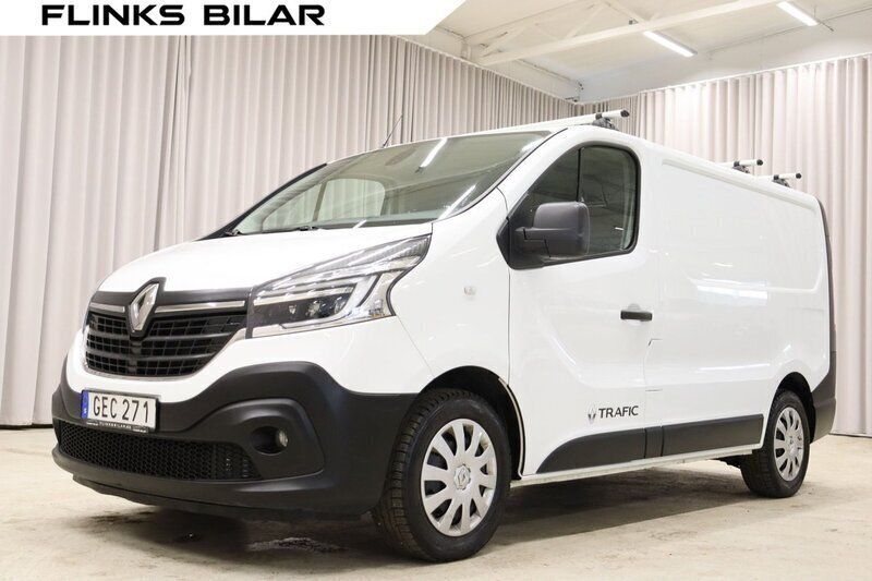 Vit Begagnad 2020 Renault Trafic Van | 219 900 kr - Bild 1/4