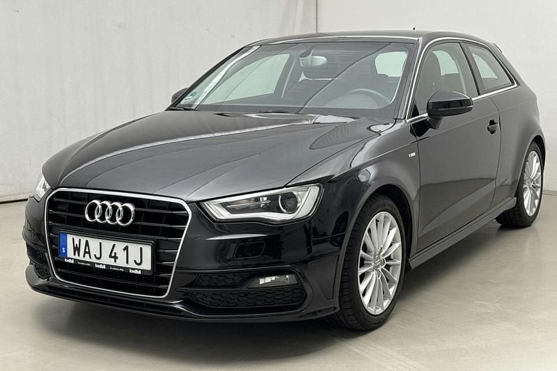 Svart Begagnad 2014 Audi A3 S-Line | 111 000 kr (Bra pris) - Bild 1/4