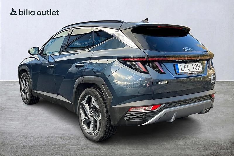 Begagnad Hyundai Tucson Advanced 265 HK (194 kW) 2021 Blå SUV