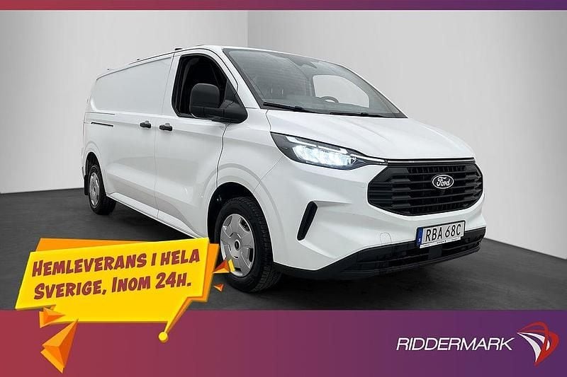 Vit Begagnad 2024 Ford Transit Custom Pickup | 439 800 kr (Lite dyr) - Bild 1/3