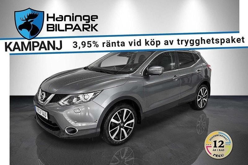 Grå Begagnad 2017 Nissan Qashqai 360º SUV | 149 900 kr (Marknadspris) - Bild 1/2