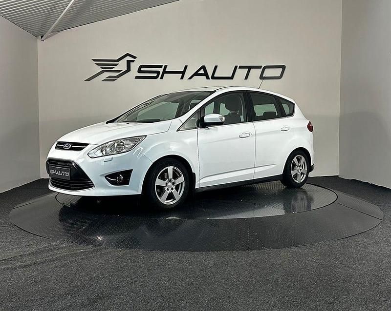 Vit Begagnad 2014 Ford C-MAX Titanium Minibuss | 54 900 kr (Marknadspris) - Bild 1/4