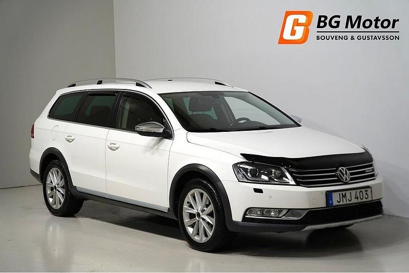 Vit Begagnad 2014 VW Passat Alltrack Kombi | 109 700 kr (Marknadspris) - Bild 1/3