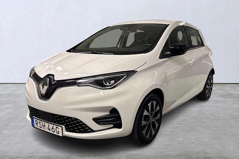 Vit Begagnad 2023 Renault Zoe Evolution Halvkombi | 214 900 kr (Lite dyr) - Bild 1/4