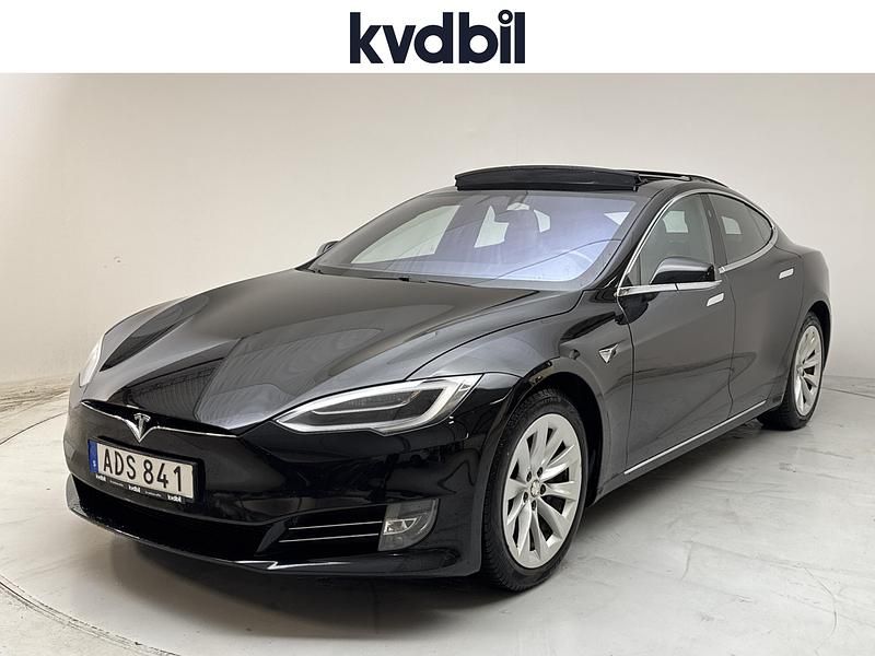 Svart Begagnad 2019 Tesla Model S Halvkombi | 259 000 kr (Marknadspris) - Bild 1/3