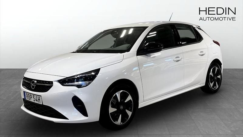 Vit (white) Begagnad 2022 Opel Corsa-e Halvkombi | 179 900 kr (Bra pris) - Bild 1/4