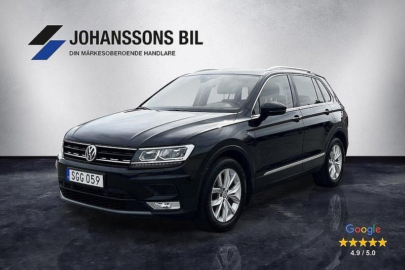 Svart Begagnad 2017 VW Tiguan SUV | 179 900 kr (Lite dyr) - Bild 1/4