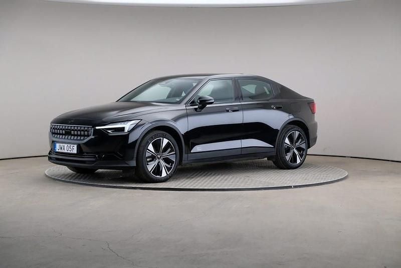 Svart Begagnad 2022 Polestar 2 Standard Range Single Motor Halvkombi | 315 000 kr (Bra pris) - Bild 1/4