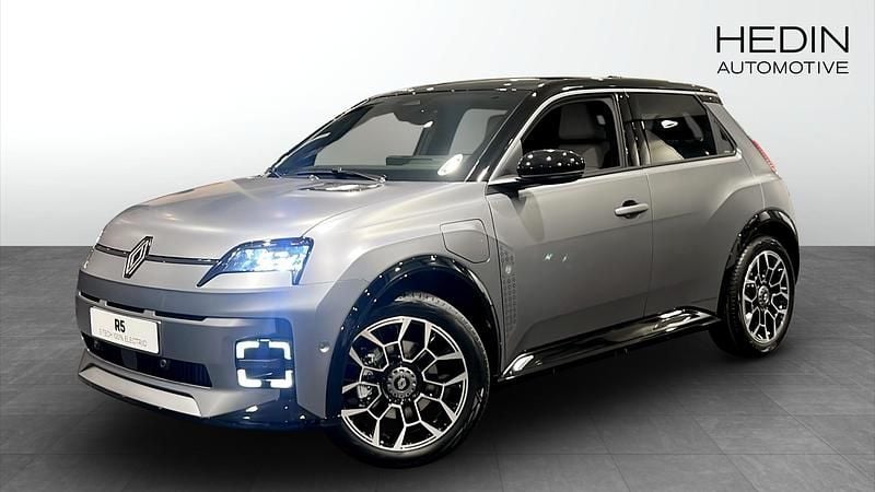 Grå Begagnad 2026 Renault 5 E-Tech | 399 900 kr - Bild 1/4