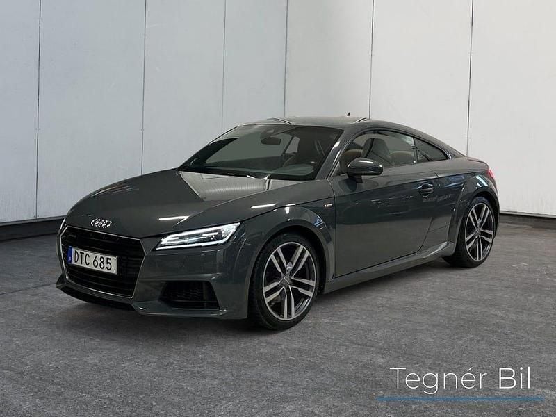 Grå Begagnad 2015 Audi TT Exclusive Sportkupé | 289 900 kr (Marknadspris) - Bild 1/4