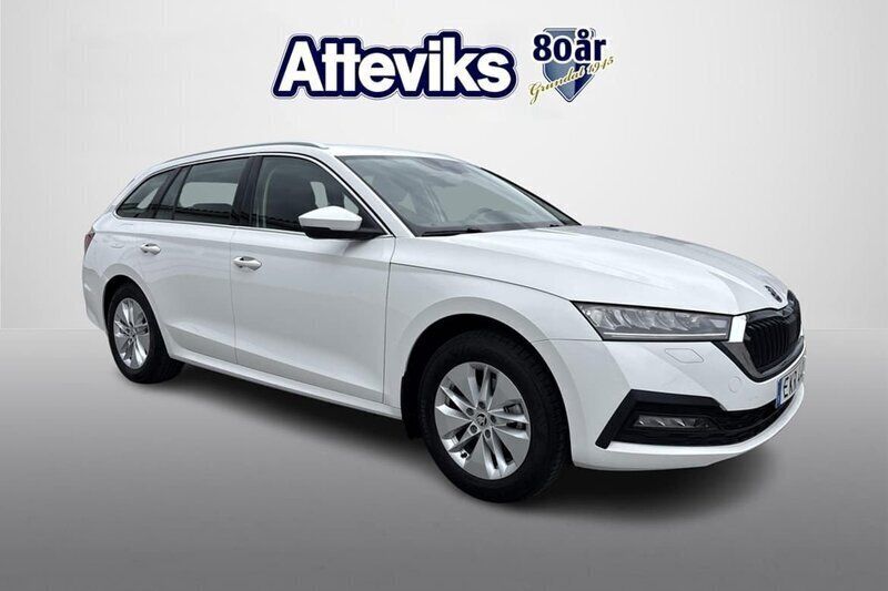 Vit Begagnad 2024 Skoda Octavia Ambition Kombi | 319 900 kr (Lite dyr) - Bild 1/4