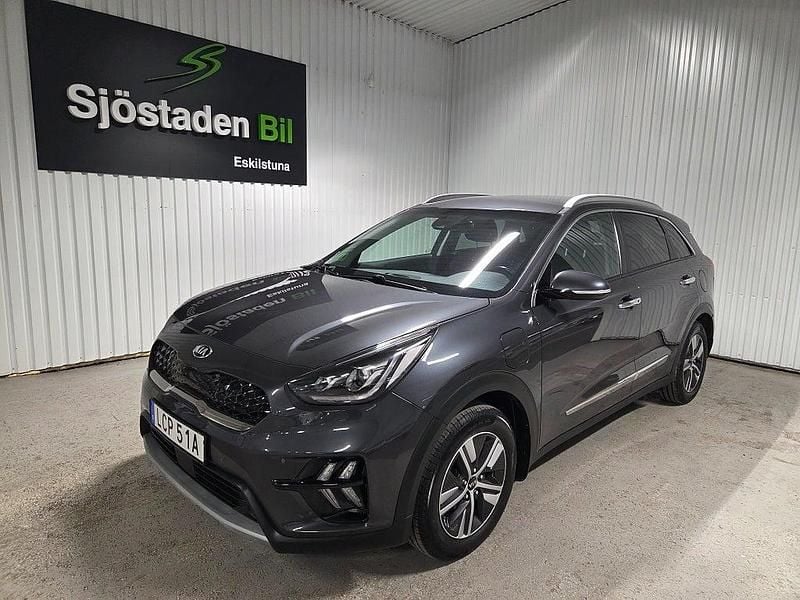 Grå Begagnad 2019 Kia Niro Advance SUV | 184 900 kr (Marknadspris) - Bild 1/4