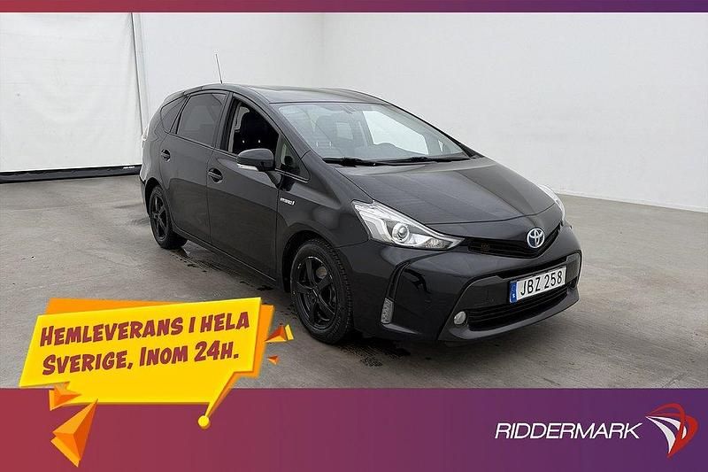 Svart Begagnad 2015 Toyota Prius Halvkombi | 204 900 kr (Marknadspris) - Bild 1/3