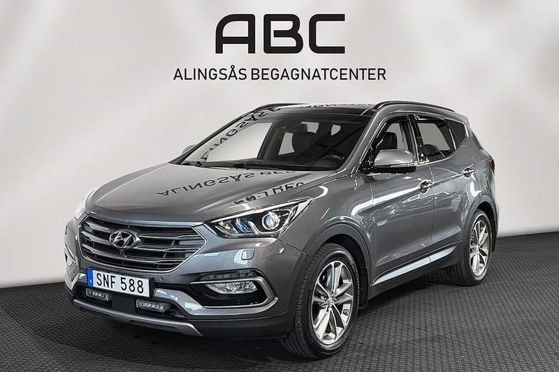 Silver Begagnad 2016 Hyundai Santa Fe SUV | 174 900 kr (Marknadspris) - Bild 1/4