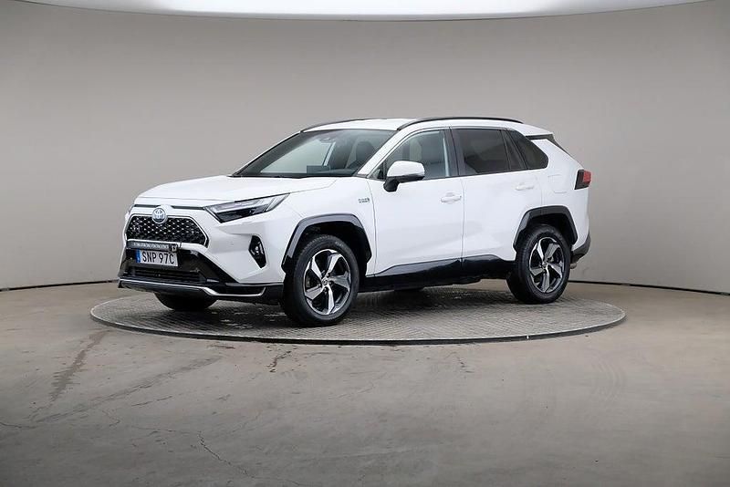 Vit Begagnad 2022 Toyota RAV4 Hybrid Edition SUV | 389 000 kr (Bra pris) - Bild 1/4