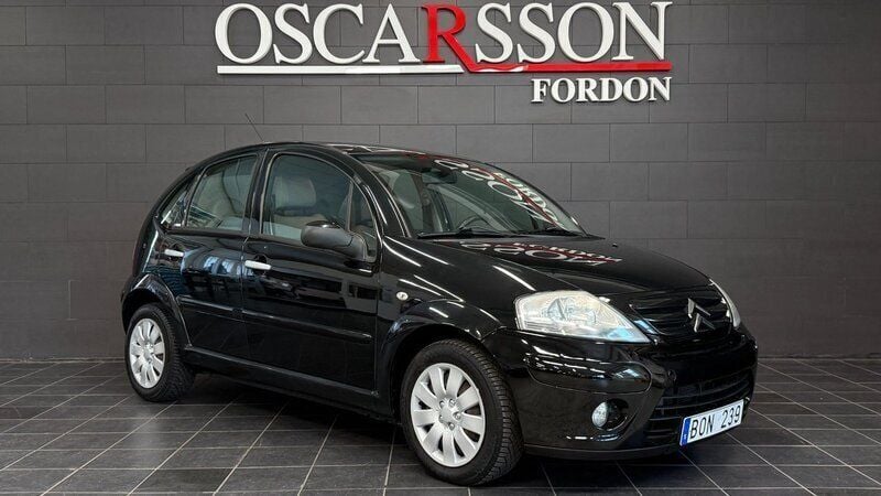 Svart Begagnad 2006 Citroën C3 Exclusive Halvkombi | 34 900 kr (Lite dyr) - Bild 1/4
