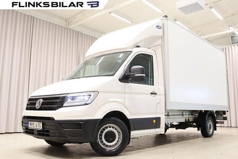 Vit Begagnad 2019 VW Crafter Van | 399 900 kr (Marknadspris) - Bild 1/4