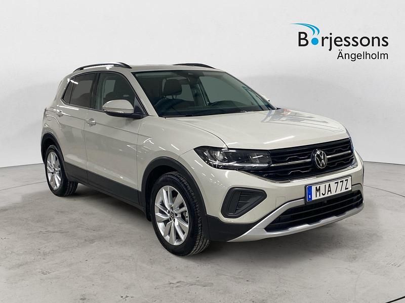 Ljusgrå Begagnad 2024 VW T-Cross SUV | 207 000 kr (Marknadspris) - Bild 1/4