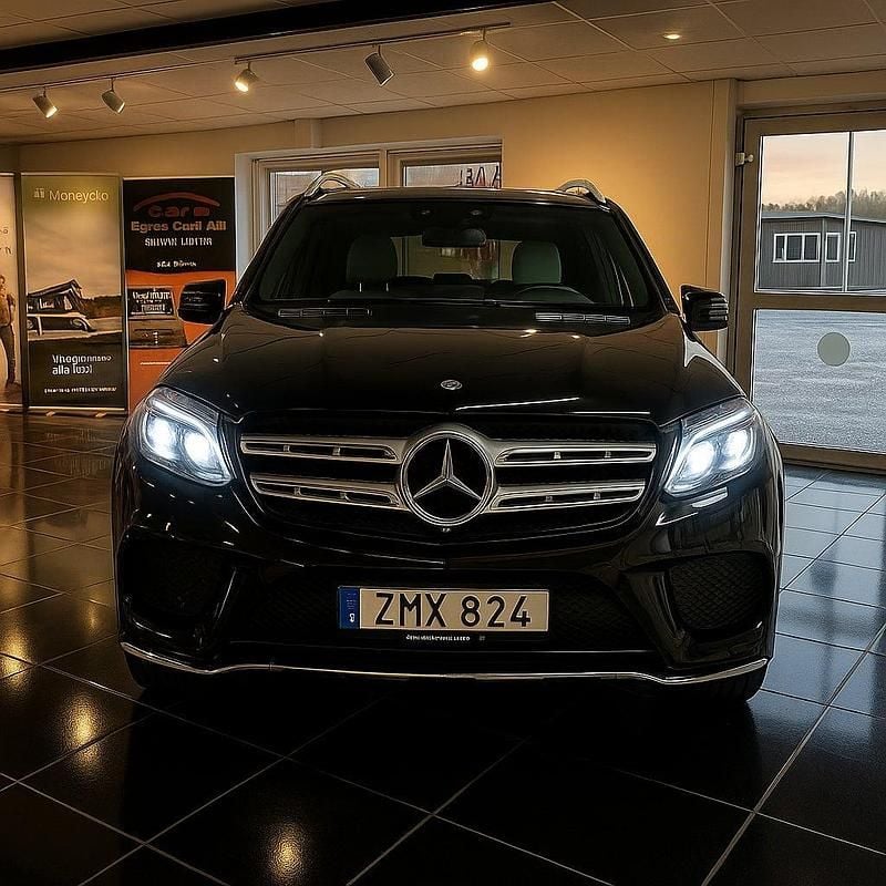 Begagnad Mercedes GLS350 AMG 258 HK (189 kW) 2016 Svart SUV