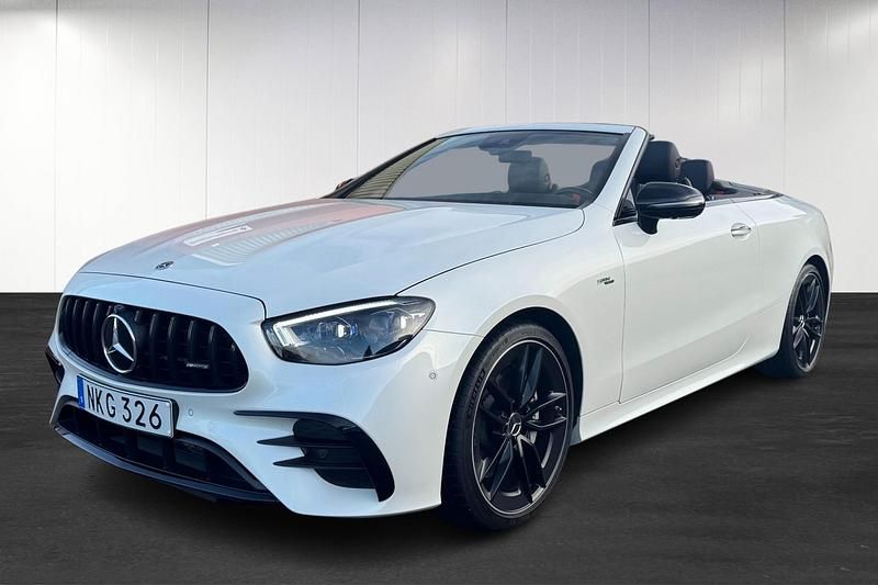 Vit Begagnad 2022 Mercedes E53 AMG AMG Cab | 789 900 kr (Marknadspris) - Bild 1/4